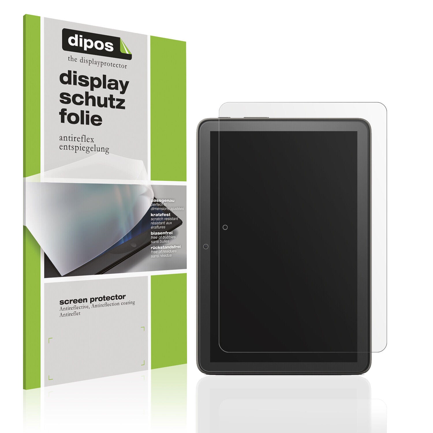 Matte Displayschutzfolie von dipos passend für Amazon Fire HD 8 Kids (2022), präziser Zuschnitt und blasenfrei montiert