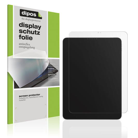 Matte Displayschutzfolie von dipos passend für Apple iPad Pro 11 2022 4.Gen, präziser Zuschnitt und blasenfrei montiert