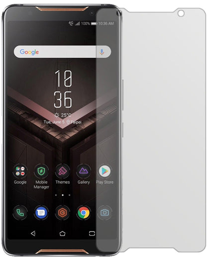 Matte Displayschutzfolie von dipos passend für Asus ROG Phone, präziser Zuschnitt und blasenfrei montiert