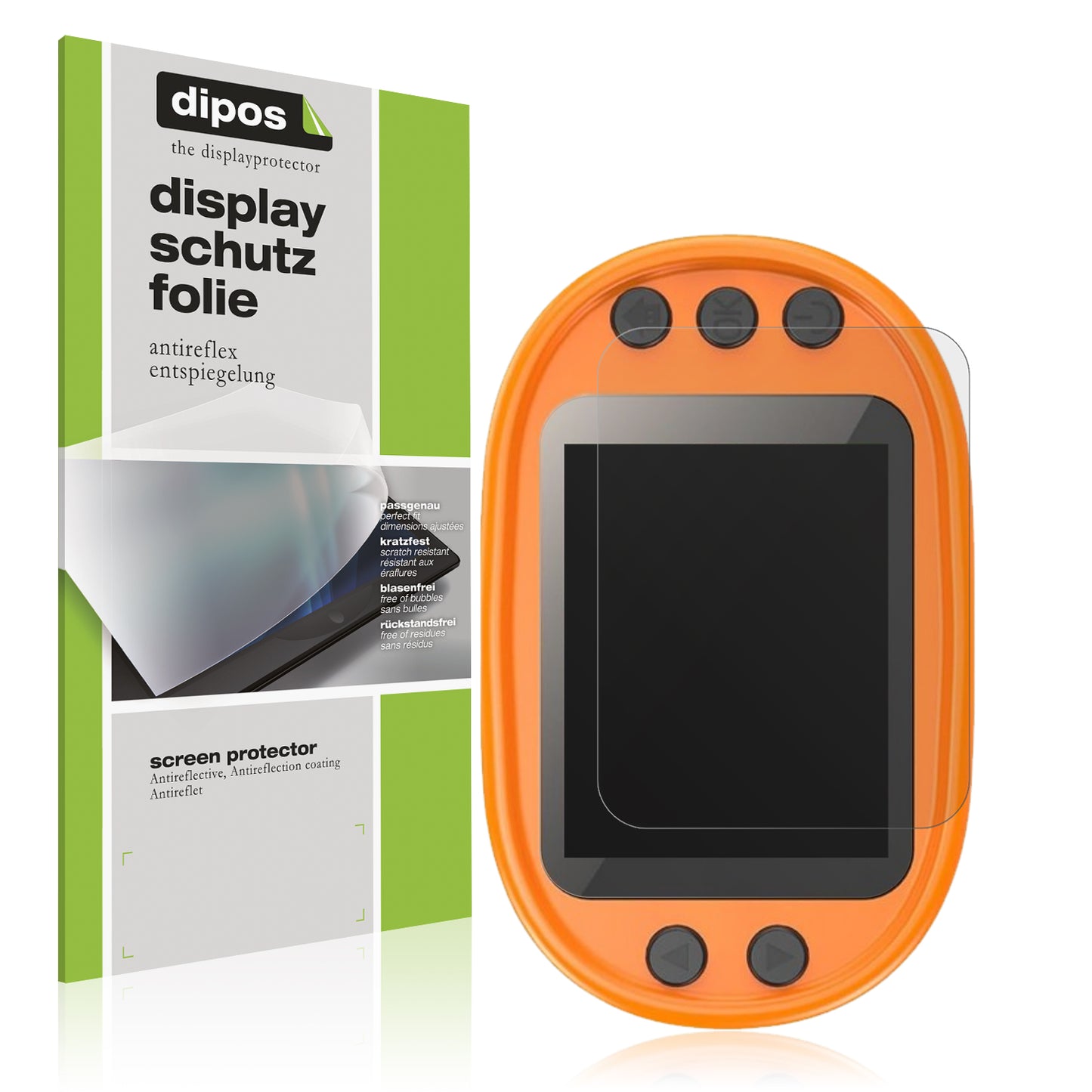 Matte Displayschutzfolie von dipos passend für BEBANG Kinder Mikroskop PM1000, präziser Zuschnitt und blasenfrei montiert