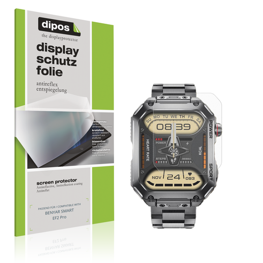 Matte Displayschutzfolie von dipos passend für BENYAR SMART EF2 Pro, präziser Zuschnitt und blasenfrei montiert