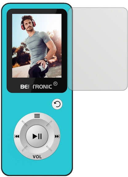 Matte Displayschutzfolie von dipos passend für Bertronic BC04 Royal MP3-Player, präziser Zuschnitt und blasenfrei montiert
