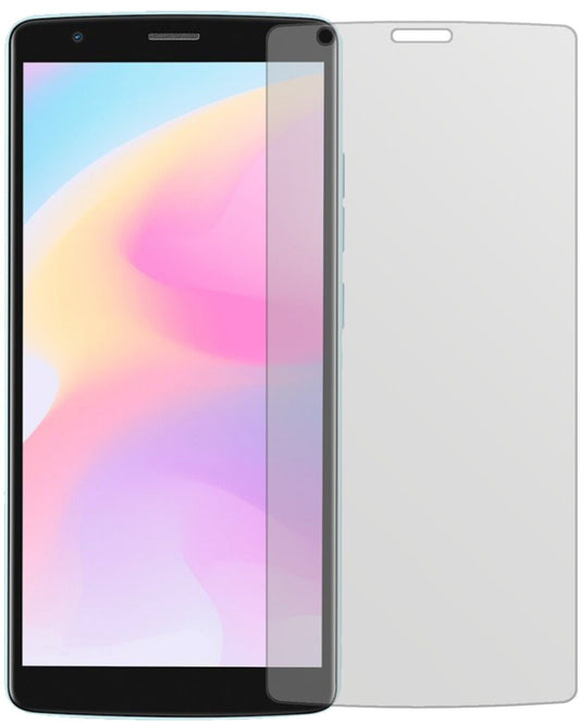 Matte Displayschutzfolie von dipos passend für Blackview A20 Pro, präziser Zuschnitt und blasenfrei montiert
