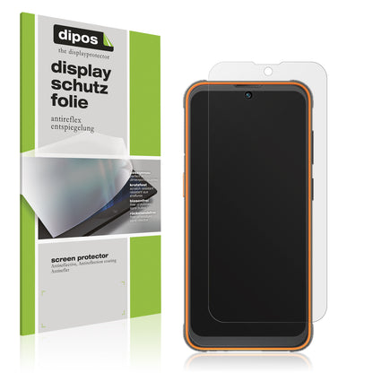 Matte Displayschutzfolie von dipos passend für Blackview BV5200 Pro, präziser Zuschnitt und blasenfrei montiert