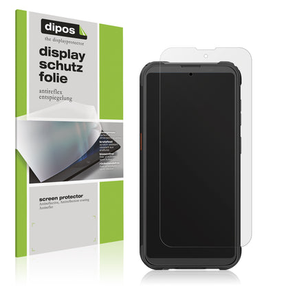 Matte Displayschutzfolie von dipos passend für Blackview BV5300, präziser Zuschnitt und blasenfrei montiert