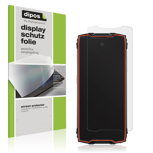 Matte Displayschutzfolie von dipos passend für Blackview BV9300 Pro, präziser Zuschnitt und blasenfrei montiert