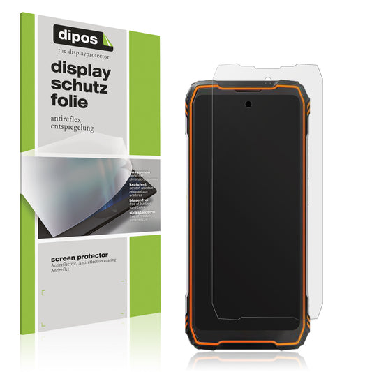 Matte Displayschutzfolie von dipos passend für Blackview Oscal Tank 1, präziser Zuschnitt und blasenfrei montiert