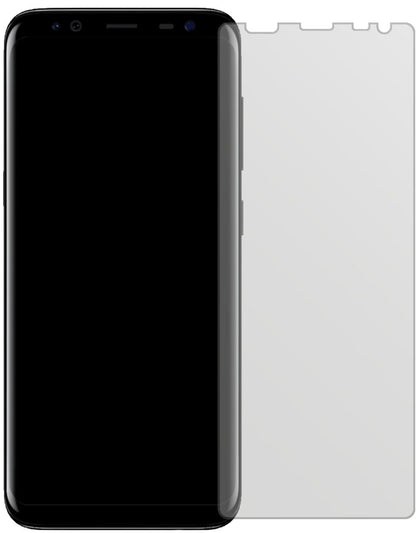 BlackviewS8 mit aufgebrachter dipos Displayschutzfolie, die lästige Fingerabdrücke minimiert