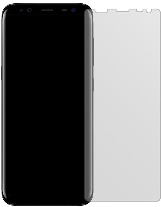 BlackviewS8 mit aufgebrachter dipos Displayschutzfolie, die lästige Fingerabdrücke minimiert