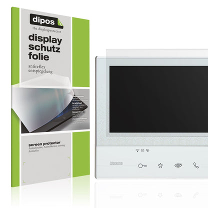 Matte Displayschutzfolie von dipos passend für Bticino CLASSE 300 X 13E 344642, präziser Zuschnitt und blasenfrei montiert