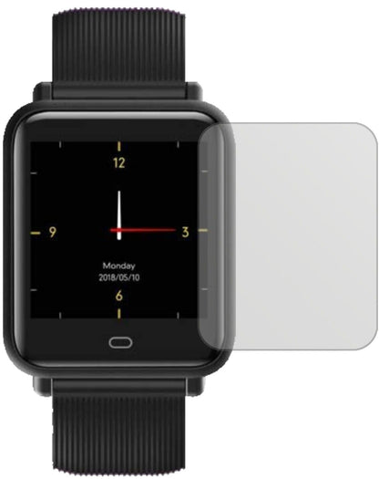 Matte Displayschutzfolie von dipos passend für CanMixs CM07 Smartwatch, präziser Zuschnitt und blasenfrei montiert