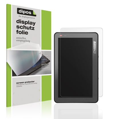 Matte Displayschutzfolie von dipos passend für Chigee XR-3, präziser Zuschnitt und blasenfrei montiert