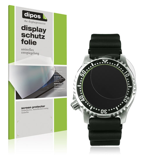 Matte Displayschutzfolie von dipos passend für Citizen NY0040, präziser Zuschnitt und blasenfrei montiert