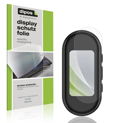 Matte Displayschutzfolie von dipos passend für Cossify HW0748, präziser Zuschnitt und blasenfrei montiert