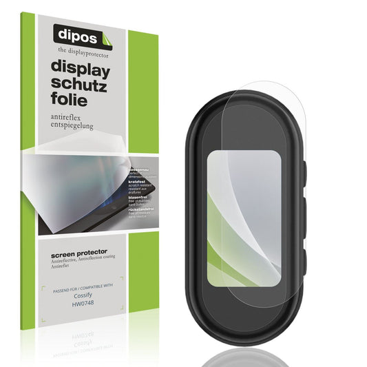 Matte Displayschutzfolie von dipos passend für Cossify HW0748, präziser Zuschnitt und blasenfrei montiert