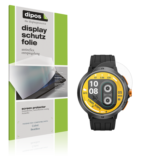 Matte Displayschutzfolie von dipos passend für Cubot BeatBox, präziser Zuschnitt und blasenfrei montiert