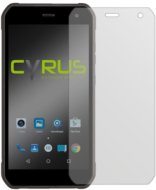 Matte Displayschutzfolie von dipos passend für Cyrus CS40, präziser Zuschnitt und blasenfrei montiert