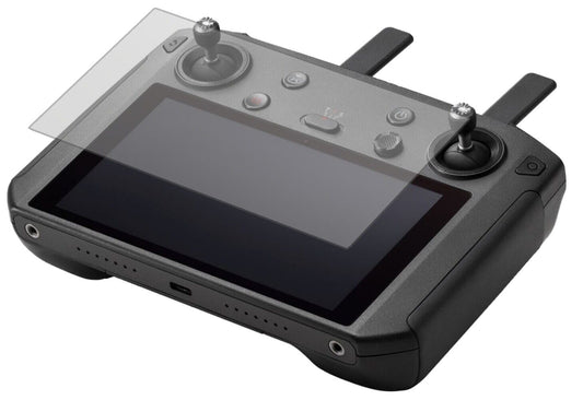 Matte Displayschutzfolie von dipos passend für DJI Smart Controller, präziser Zuschnitt und blasenfrei montiert