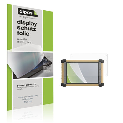 Matte Displayschutzfolie von dipos passend für DT Research DT381RP, präziser Zuschnitt und blasenfrei montiert