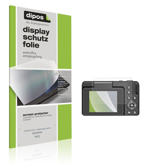 Matte Displayschutzfolie von dipos passend für EJXHKNF M52, präziser Zuschnitt und blasenfrei montiert