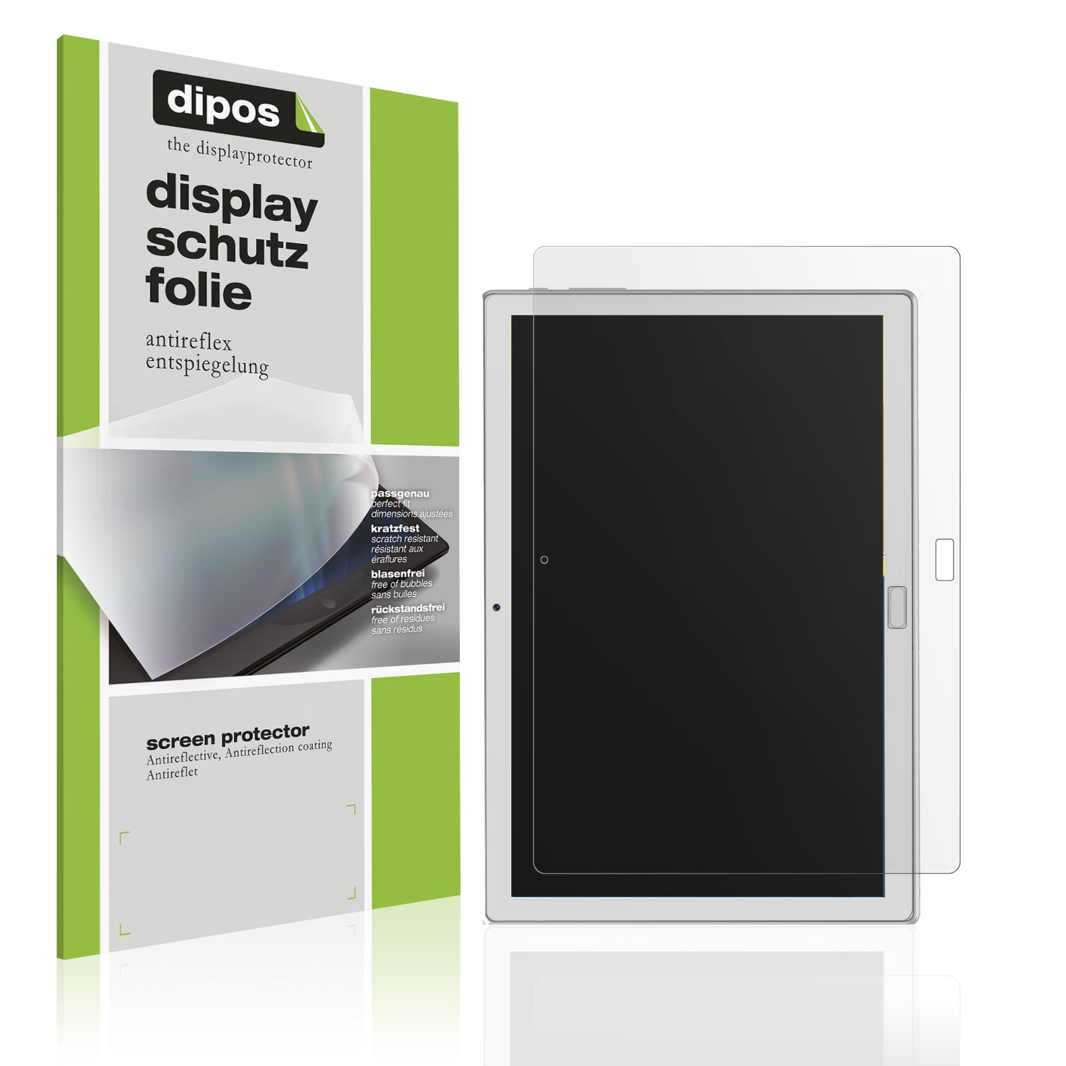 Matte Displayschutzfolie von dipos passend für Feonal 118, präziser Zuschnitt und blasenfrei montiert