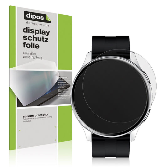 Matte Displayschutzfolie von dipos passend für Fireboltt Invincible, präziser Zuschnitt und blasenfrei montiert