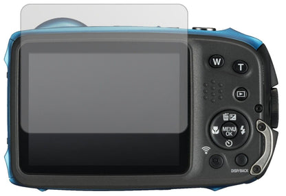 Matte Displayschutzfolie von dipos passend für Fujifilm FinePix XP130, präziser Zuschnitt und blasenfrei montiert