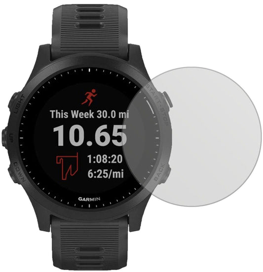 Matte Displayschutzfolie von dipos passend für Garmin Forerunner 245 Music, präziser Zuschnitt und blasenfrei montiert
