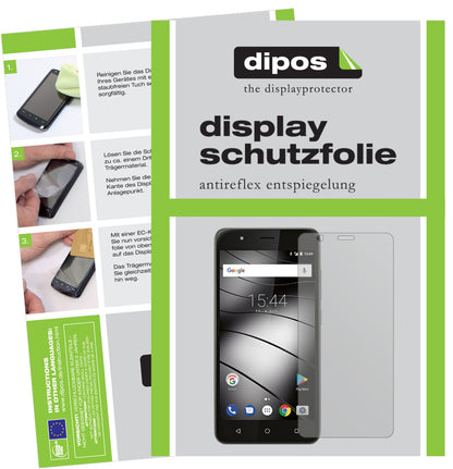 Matte Displayschutzfolie von dipos passend für Gigaset GS270, präziser Zuschnitt und blasenfrei montiert