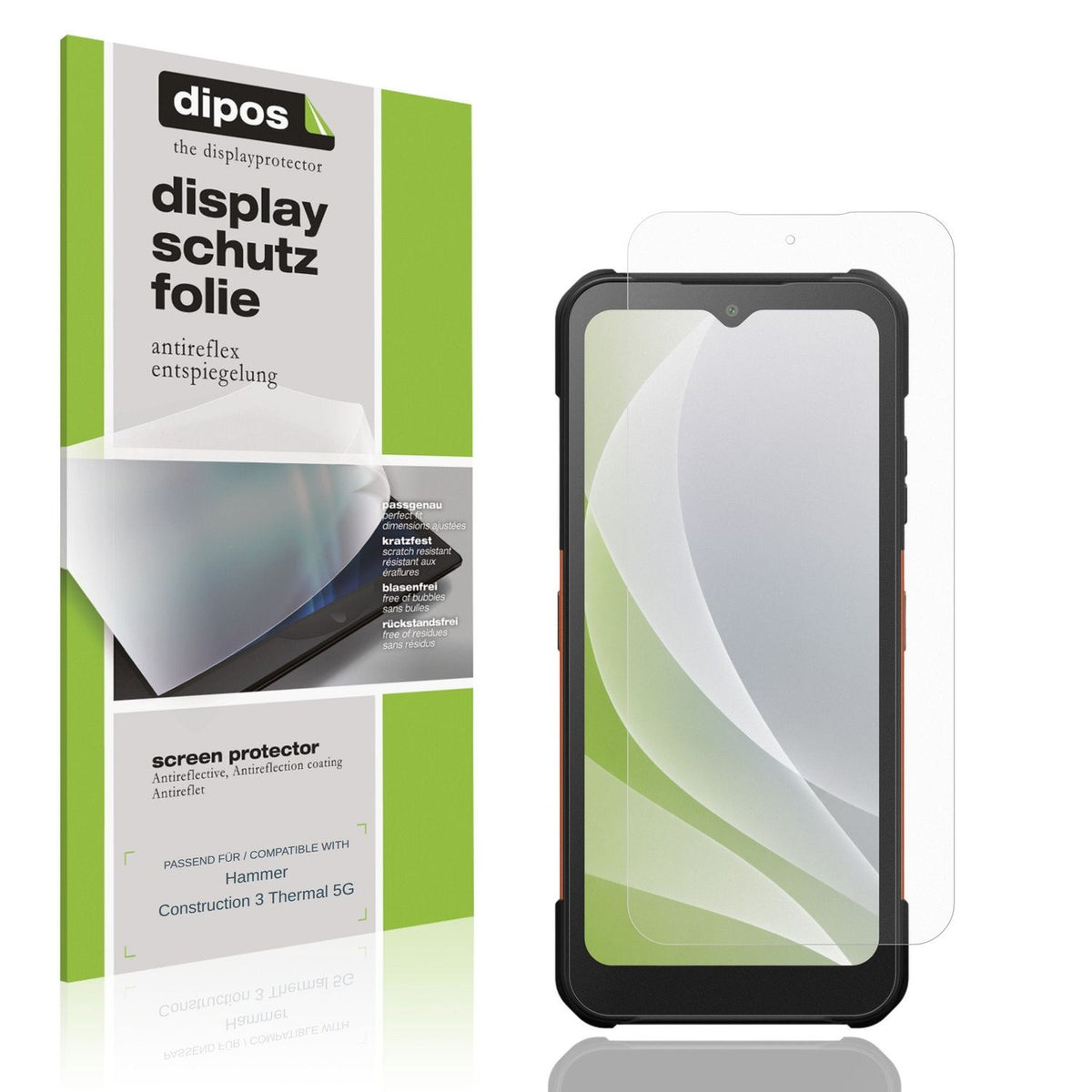Displayschutz hergestellt in Deutschland, höchste Qualität made in Germany