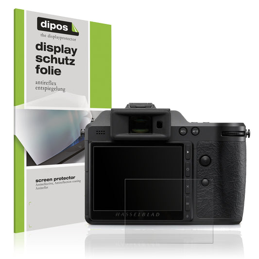 Matte Displayschutzfolie von dipos passend für Hasselblad X2D II, präziser Zuschnitt und blasenfrei montiert