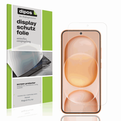 Matte Displayschutzfolie von dipos passend f�r Honor Magic8 Pro Air, pr�ziser Zuschnitt und blasenfrei montiert