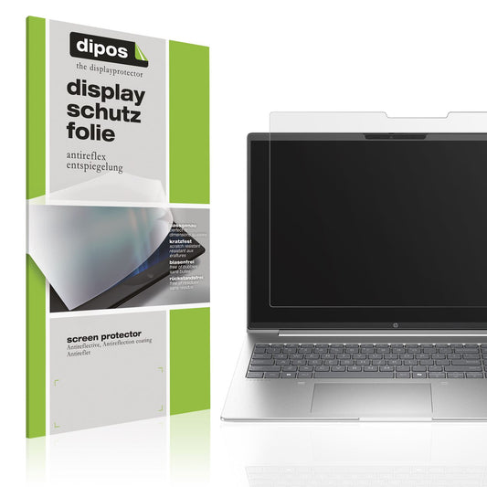 Matte Displayschutzfolie von dipos passend für HP ProBook 460 G11 16 Zoll, präziser Zuschnitt und blasenfrei montiert