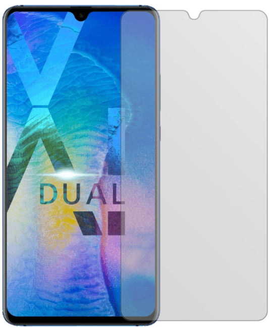 Matte Displayschutzfolie von dipos passend für Huawei Mate 20 X, präziser Zuschnitt und blasenfrei montiert