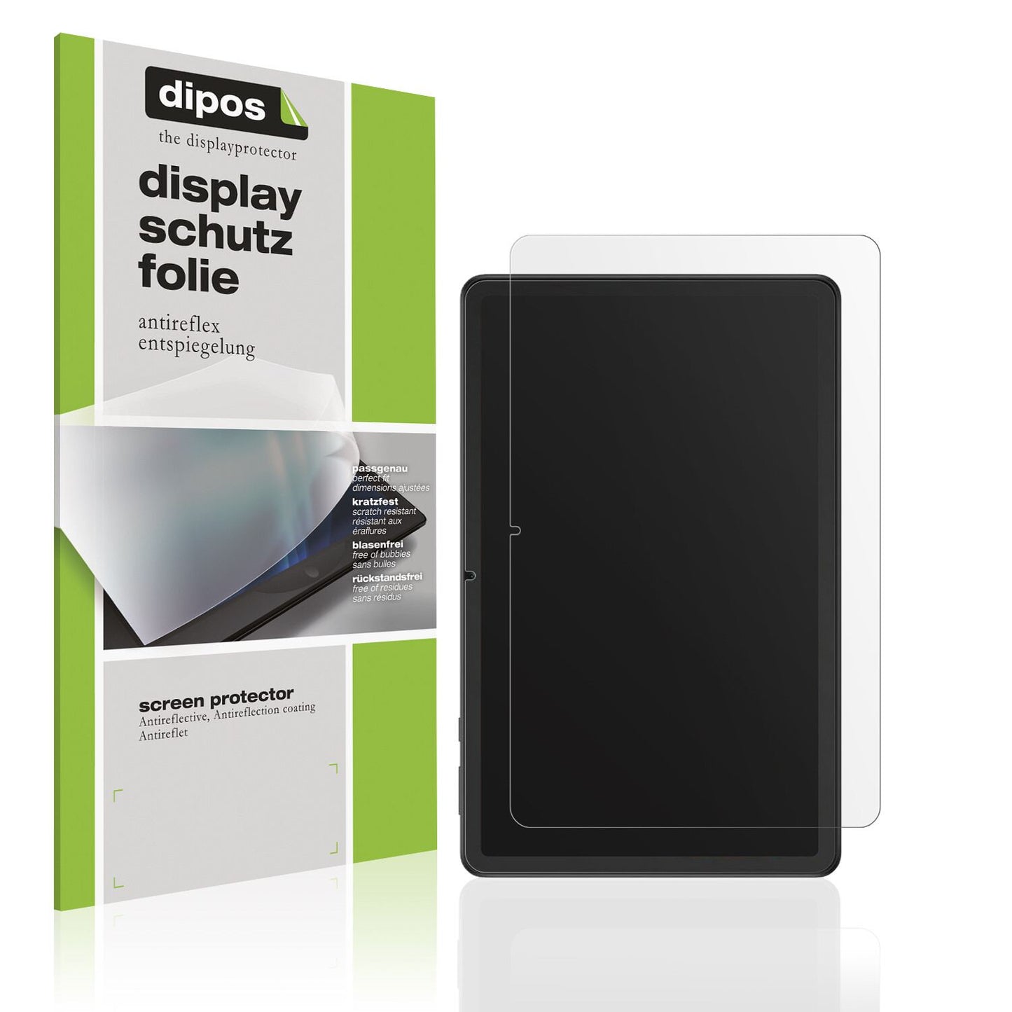 Matte Displayschutzfolie von dipos passend für Huawei MatePad SE, präziser Zuschnitt und blasenfrei montiert