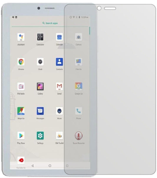 Matte Displayschutzfolie von dipos passend für ibowin V7s 7 Zoll Tablet, präziser Zuschnitt und blasenfrei montiert