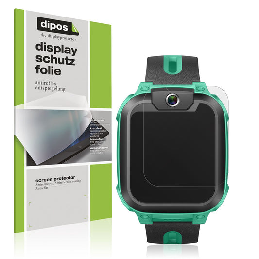 Matte Displayschutzfolie von dipos passend für Imoo Watch Phone Z1, präziser Zuschnitt und blasenfrei montiert