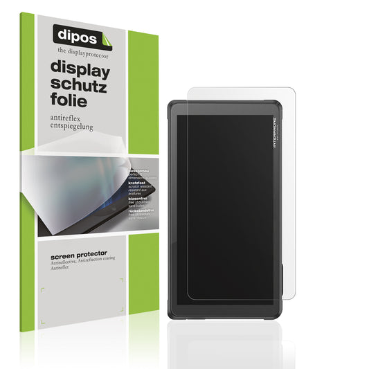 Matte Displayschutzfolie von dipos passend für Interphone RideSync, präziser Zuschnitt und blasenfrei montiert