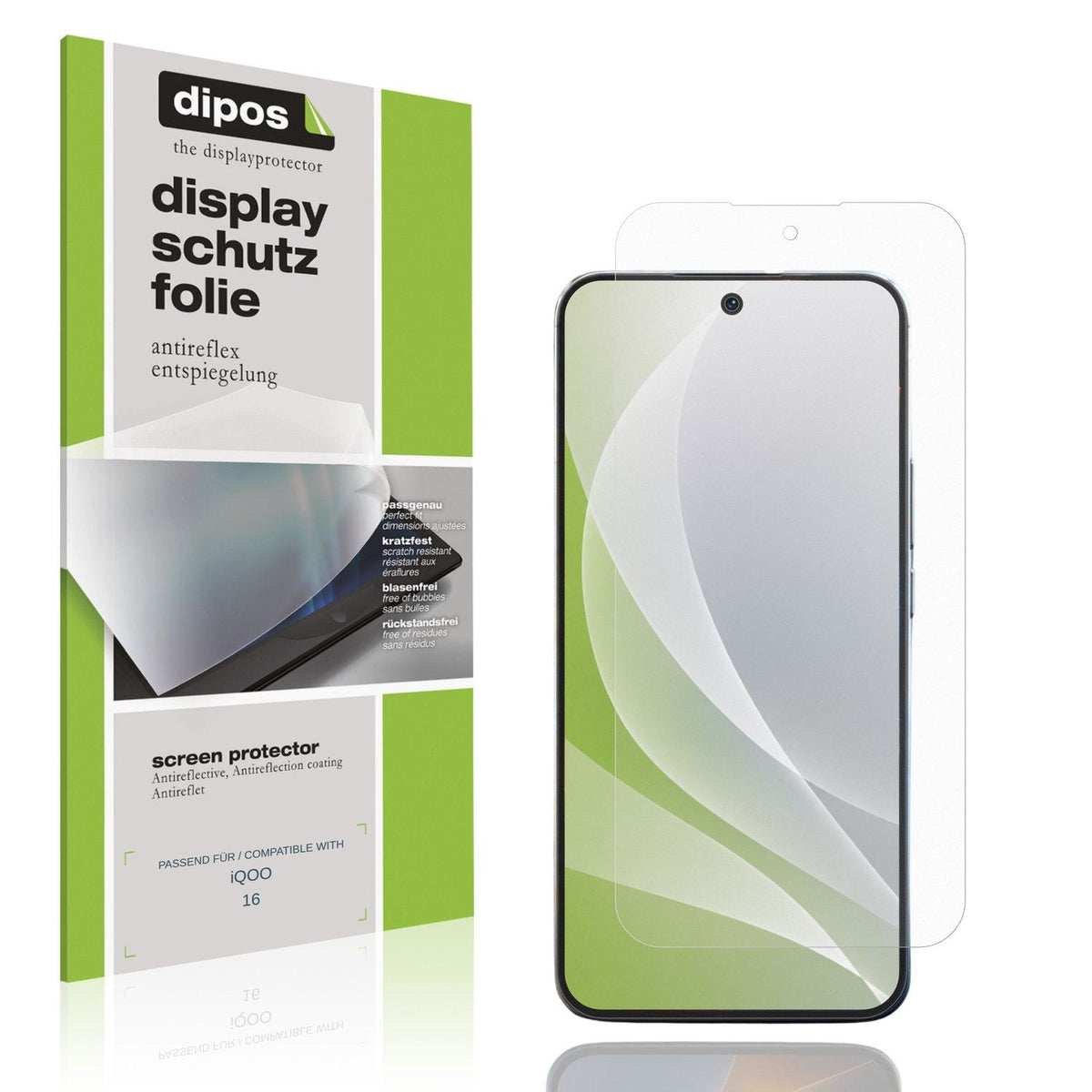 Displayschutz hergestellt in Deutschland, höchste Qualität made in Germany