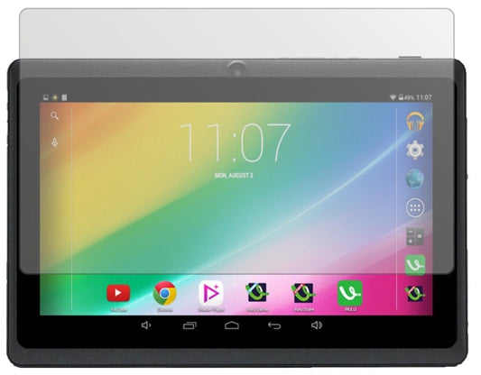 Matte Displayschutzfolie von dipos passend für iRULU eXpro 3, präziser Zuschnitt und blasenfrei montiert