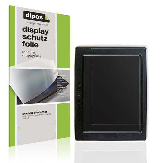 Matte Displayschutzfolie von dipos passend für John Deere GreenStar 4640, präziser Zuschnitt und blasenfrei montiert