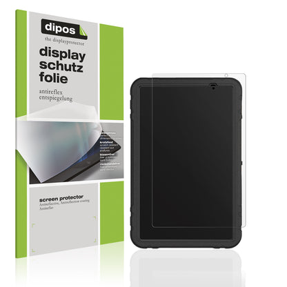Matte Displayschutzfolie von dipos passend für Juedur R500 10 Zoll, präziser Zuschnitt und blasenfrei montiert