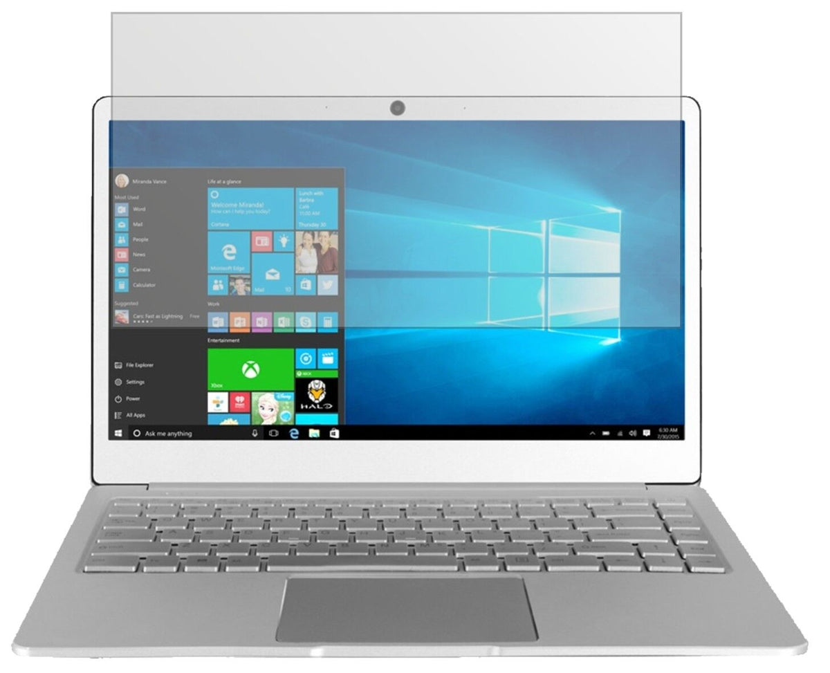 Matte Displayschutzfolie von dipos passend für Jumper EzBook 3 Plus, präziser Zuschnitt und blasenfrei montiert