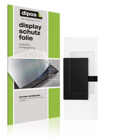 Matte Displayschutzfolie von dipos passend für Jura ENA 4, präziser Zuschnitt und blasenfrei montiert