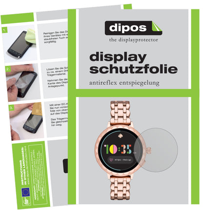 Matte Displayschutzfolie von dipos passend für Kate Spade Scallop 2, präziser Zuschnitt und blasenfrei montiert
