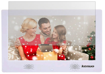 Matte Displayschutzfolie von dipos passend für Kenuo 10.1 Zoll, präziser Zuschnitt und blasenfrei montiert