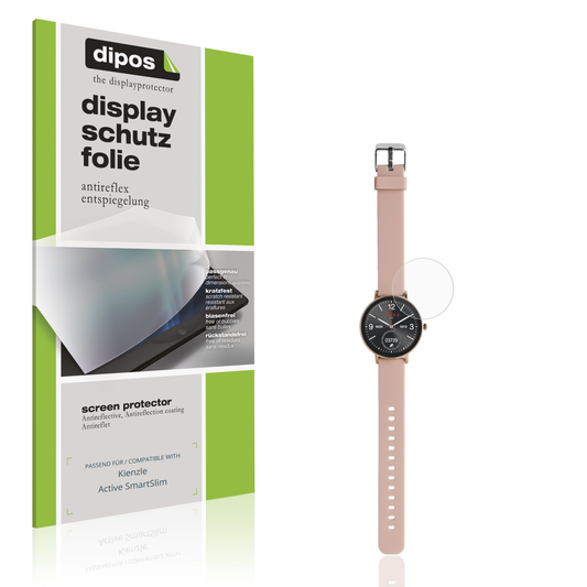 Matte Displayschutzfolie von dipos passend für Kienzle Active SmartSlim, präziser Zuschnitt und blasenfrei montiert