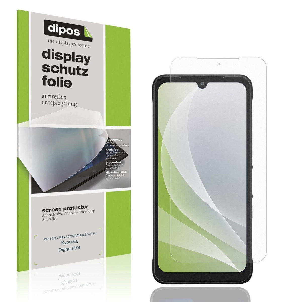 Displayschutz hergestellt in Deutschland, höchste Qualität made in Germany