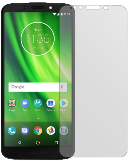 Matte Displayschutzfolie von dipos passend für Lenovo Moto G6 Play, präziser Zuschnitt und blasenfrei montiert