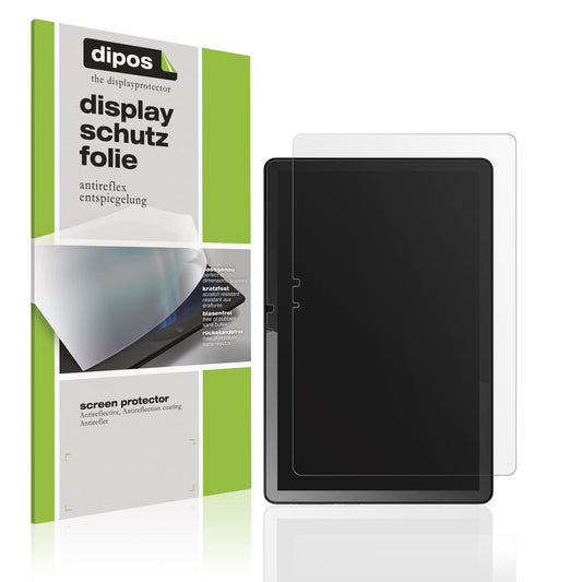 Matte Displayschutzfolie von dipos passend für Lenovo Tab M10 3. Generation, präziser Zuschnitt und blasenfrei montiert